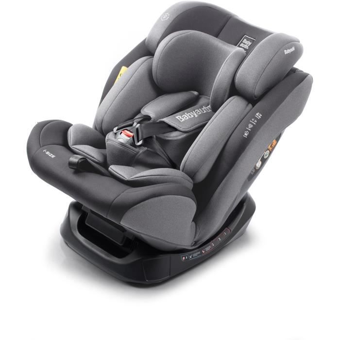 Siege auto - BABYAUTO - LOLO IBELT - Groupe 0/1/2/3 - 40 / 150 cm - I-Size - Inclinable - Réducteur - Gris