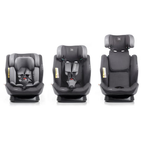 Siege auto - BABYAUTO - LOLO IBELT - Groupe 0/1/2/3 - 40 / 150 cm - I-Size - Inclinable - Réducteur - Gris