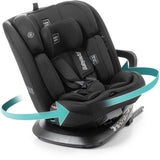 Siege auto - BABYAUTO - ACROSS - Groupe 0/1/2/3 - 40 / 150 cm - I-Size - Isofix - Pivotant - Inclinable - Réducteur - Noir