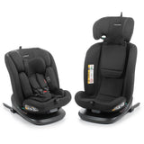 Siege auto - BABYAUTO - ZAFIRO - Groupe 0/1/2/3 - 40/150 cm - I-Size - Pivotant - Inclinable - Avec réducteur - Noir
