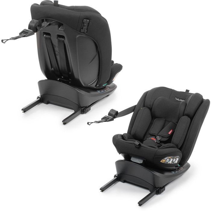 Siege auto - BABYAUTO - ZAFIRO - Groupe 0/1/2/3 - 40/150 cm - I-Size - Pivotant - Inclinable - Avec réducteur - Noir