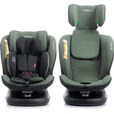 Siege auto - BABYAUTO - Sigma IFix Vivitta - Groupe 0/1/2/3 - 40/150 cm - Isofix + Top tether - Pivotant 360° - Inclinable - Vert