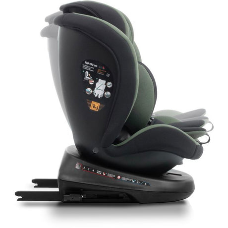Siege auto - BABYAUTO - Sigma IFix Vivitta - Groupe 0/1/2/3 - 40/150 cm - Isofix + Top tether - Pivotant 360° - Inclinable - Vert