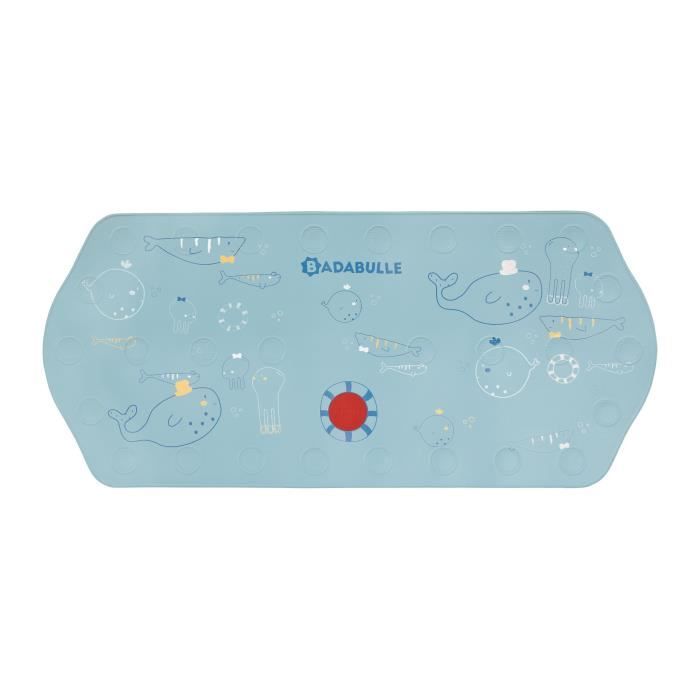 Badabulle Tapis de bain XXL antidérapant avec témoin de température, 91 cm de long