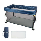 Badabulle Lit Parapluie Easy Clip - Facile a plier et déplier - Lit Léger et Compact avec Sac de transport inclus - Matelas inclus