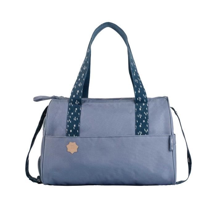 Badabulle Sac a langer Pocketstyle - Plan a langer, Housse isotherme, Pochette, Attaches-poussette inclus, Bleu