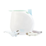 Badabulle - Chauffe Biberon Nomade Easy(+) - Utilisation Maison et Voiture, Adaptateur Inclus - Universel - Dosette et Panier Inclus