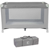 Lit parapluie BAMBISOL 120x60 cm - De la naissance a 36 mois - Matelas et sac de transport inclus