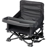 Rehausseur de chaise - BAMBISOL - 6/35 mois - Evolutif en chaise enfant 3/5 ans - Pliable - Noir