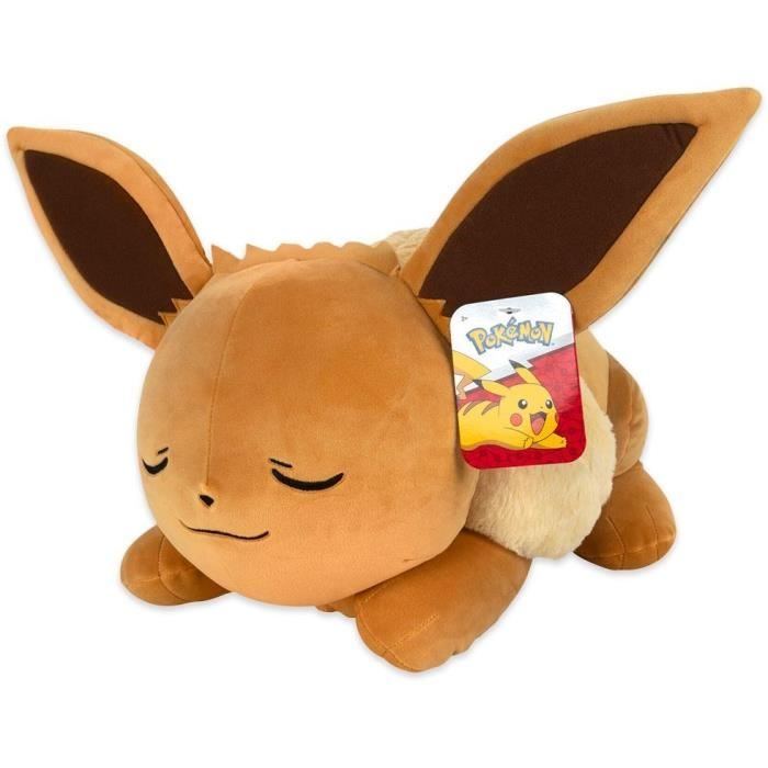 Peluche - BANDAI - Evoli (Eevee) - 40cm - Multicolore - Douce et c‚line