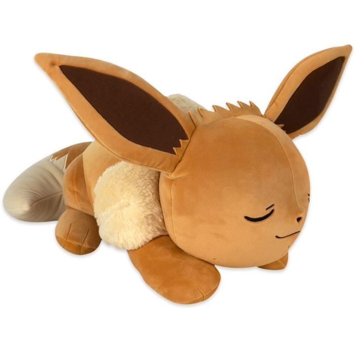 Peluche - BANDAI - Evoli (Eevee) - 40cm - Multicolore - Douce et c‚line