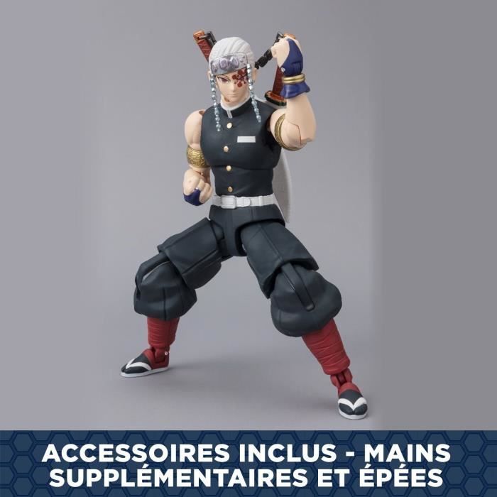 Figurine articulée Ultimate Legends HD -  BANDAI - Demon Slayer -  Uzui Tengen - 12 cm