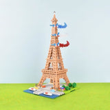 Mini-figurine en briques - BANDAI - NANOBLOCK - Tour Eiffel Deluxe - 2500 pcs