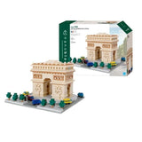 Mini-figurine en briques - BANDAI - NANOBLOCK - Arc de Triomphe Deluxe - 1560 pcs