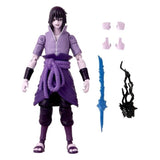 Figurine Anime Heroes 17 cm Sasuke Uchiwa Rinnegan/Mangekyo Sharingan - BANDAI Naruto Shippuden