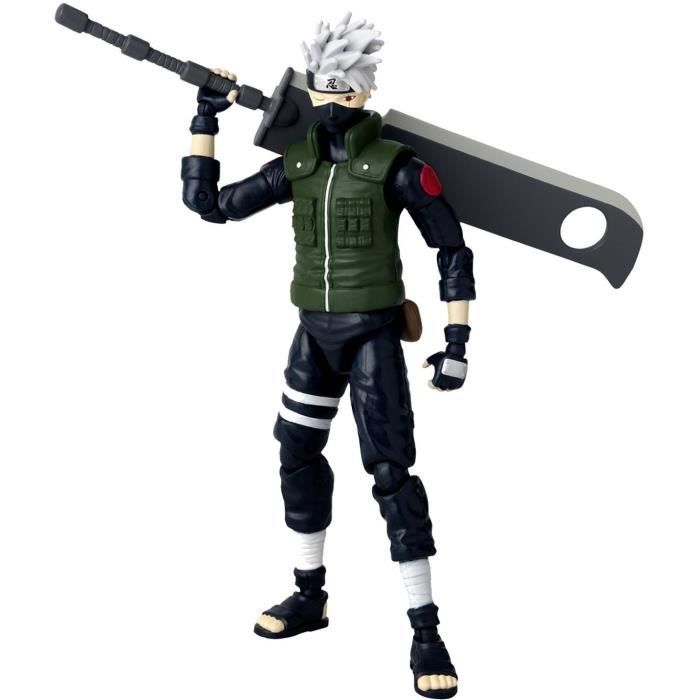 Figurine Anime Heroes - Bandai - Naruto Shippuden - Kakashi Hatake (Fourth Great Ninja War) - 17 cm