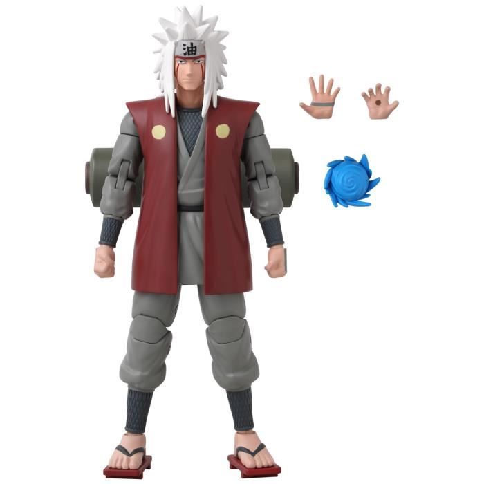 Figurine Anime Heroes - Bandai - Naruto Shippuden - Jiraya - 17 cm