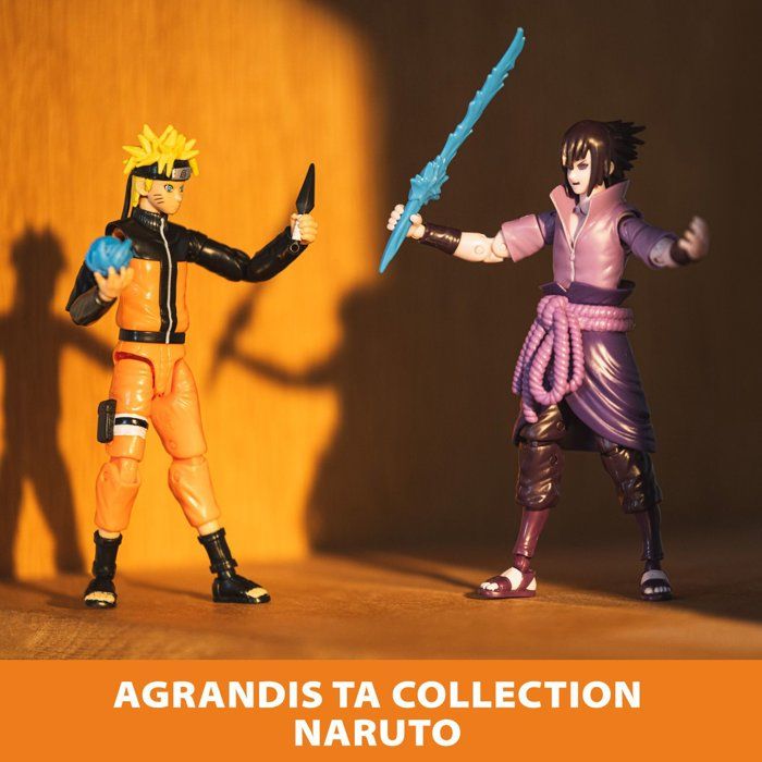 Figurine Anime Heroes 17 cm - BANDAI - Naruto Shippuden - Sasuke Taka - 36967
