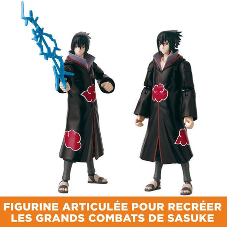 Figurine Anime Heroes 17 cm - BANDAI - Naruto Shippuden - Sasuke Taka - 36967