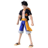 Figurine Anime Heroes - Bandai - One Piece - Luffy (Dressrosa) - 17 cm