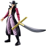 Figurine Anime Heroes articulée -  BANDAI - One Piece - Dracule Mihawk oeil de Faucon - 17 cm