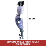 Grande Figurine articulée - BANDAI - Anime Heroes - Naruto Shippuden - Figurine Anime Heroes Mega 30 cm - Sasuke Uchiwa