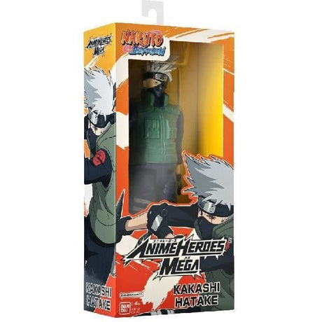 Figurine Anime Heroes articulée -  BANDAI - Naruto Shippuden - Kakashi Hatake Mega - 30 cm