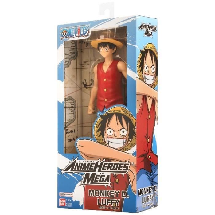 Figurine One Piece - BANDAI - Anime Heroes Mega - 38331 - Luffy - 30 cm