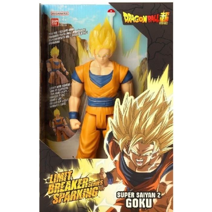 Figurine gÈante Limit Breaker 30 cm Super Saiyan 2 Goku - Sparking Goku Son et Lumiere - BANDAI - Dragon Ball Super