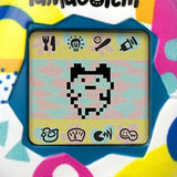 Tamagotchi - BANDAI - Tamagotchi original - Memphis Style - animal Èlectronique virtuel avec Ècran couleur, 3 boutons et jeux