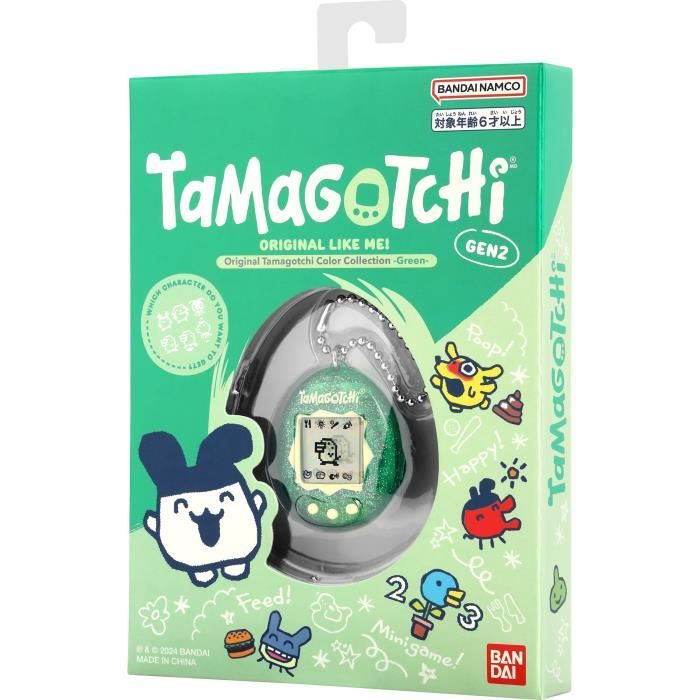 Tamagotchi Original - BANDAI - 46010 - Color Collection - Vert