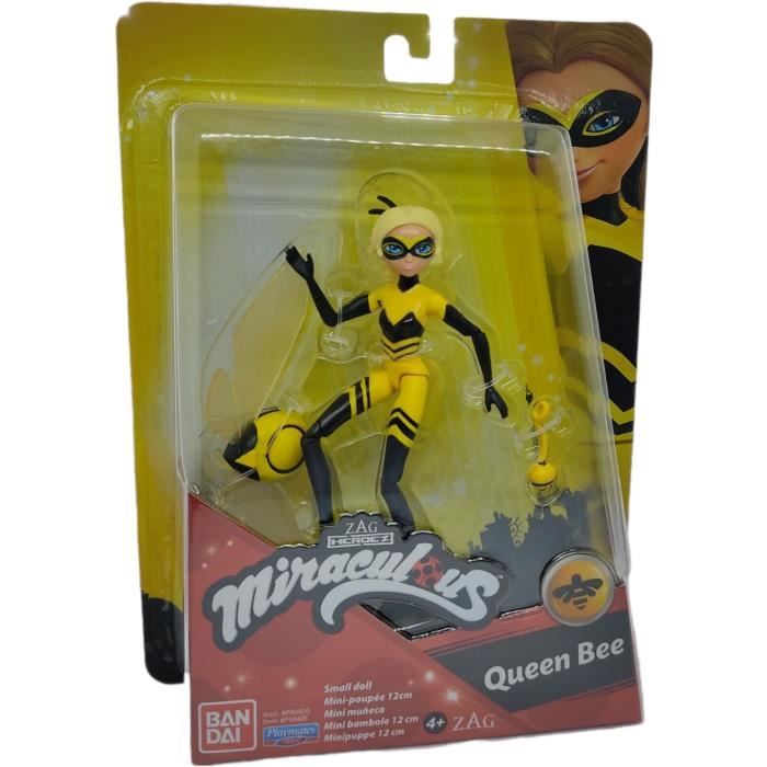 Mini-poupÈe Queen Bee - MIRACULOUS - 12 cm - Jaune et noir - 4 ans et plus