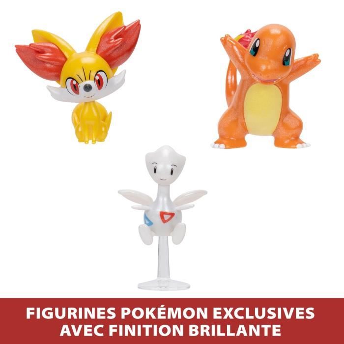 Calendrier de l'Avent PokÈmon - BANDAI - 24 figurines inÈdites - Pour enfant a partir de 4 ans - Figurines alÈatoires