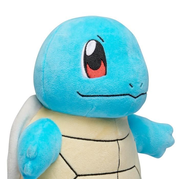 Peluche Carapuce (Squirtle) BANDAI - PokÈmon - 30 cm - Toute douce - JW0058