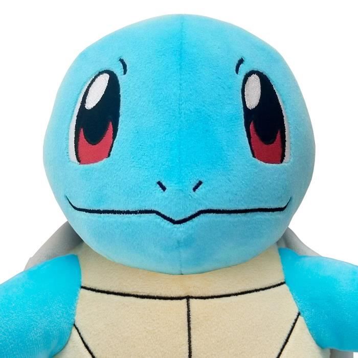 Peluche Carapuce (Squirtle) BANDAI - PokÈmon - 30 cm - Toute douce - JW0058