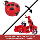 Scooter Miraculous Switch'n go + poupée articulée Ladybug Lucky Charm BANDAI 26 cm - P50668