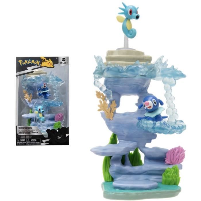 Pokémon Underwater Environment Pack - Otaquin and Hypotrempe 5cm - BANDAI