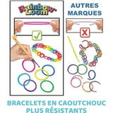 Rainbow Loom Original - Bandai - Métier a tisser avec 600 élastiques - CD00001