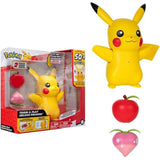 Figurine miniature - BANDAI - PokÈmon Pikachu interactif et ses accessoires - Jouet avec lumieres, sons et mouvements - JW3330