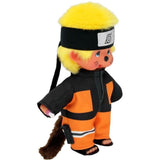 Bandai - Monchhichi - Peluche Monchhichi Naruto Shippuden - Peluche toute douce 20 cm pour enfants et adultes - SE241088