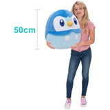 Peluche - BANDAI - PokÈmon - Squishmallows 50 cm - Tiplouf- Grande peluche ultra-douce - JWS00049