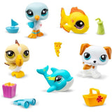 BANDAI - Littlest Pet Shop - Collector Set Theme Plage - 5 animaux et accessoires - BF00517