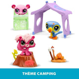 Pack a theme 3 Pets - BANDAI - Littlest Pet Shop Camping - Animaux et accessoires