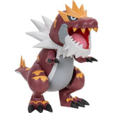 Figurine - BANDAI - PokÈmon lÈgendaires Rexilius - 30 cm, articulÈe, a l'Èchelle des dessins animÈs