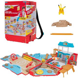 Sac a dos - BANDAI - PokÈmon du dresseur Theme Plage - S'ouvre et devient une super arene