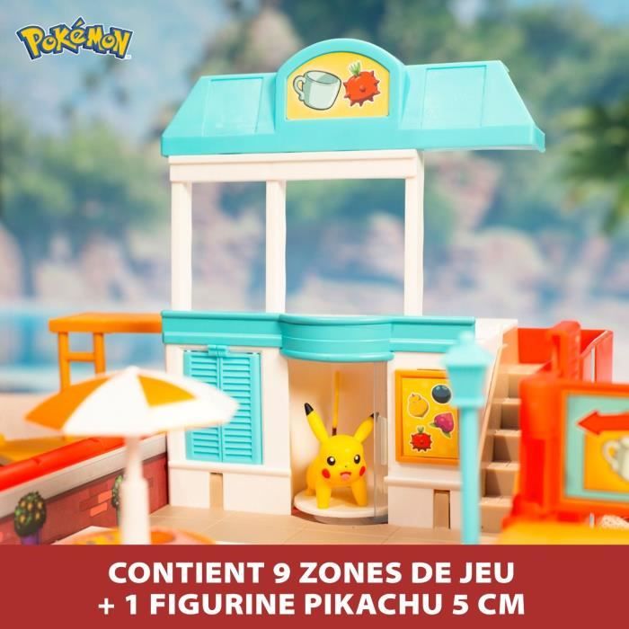 Sac a dos - BANDAI - PokÈmon du dresseur Theme Plage - S'ouvre et devient une super arene