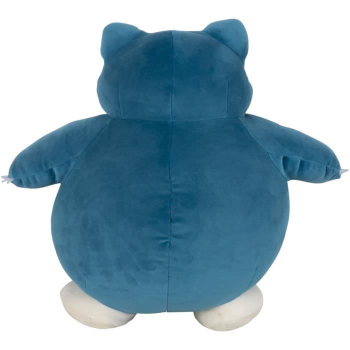 Peluche - BANDAI - PokÈmon Ronflex (Snorlax) - 40 cm, douce et moelleuse