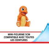 Ceinture - BANDAI - PokÈmon Clip ëN' Go - 1 ceinture, 2 PokÈ Balls et 1 figurine Salameche 5 cm