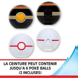 Ceinture - BANDAI - PokÈmon Clip ëN' Go - 1 ceinture, 2 PokÈ Balls et 1 figurine Salameche 5 cm