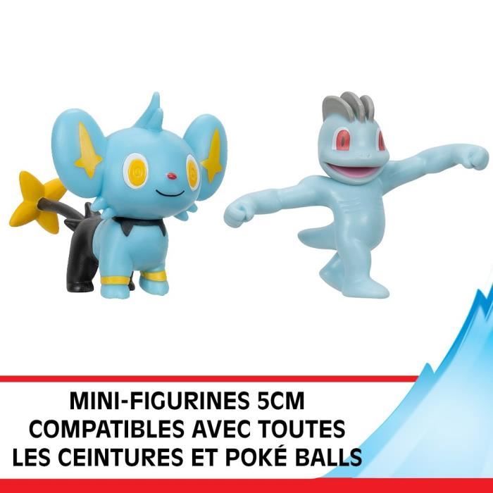 Pack 6 Figurines PokÈmon - BANDAI - JW3614 - 5 cm - Combats PokÈmon